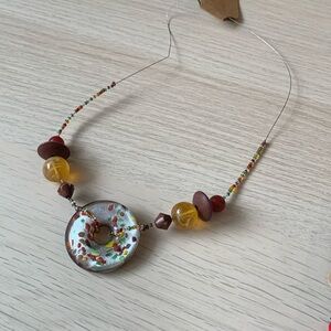 Reversible beads and wire necklace, 10$ or 2 for 15$!